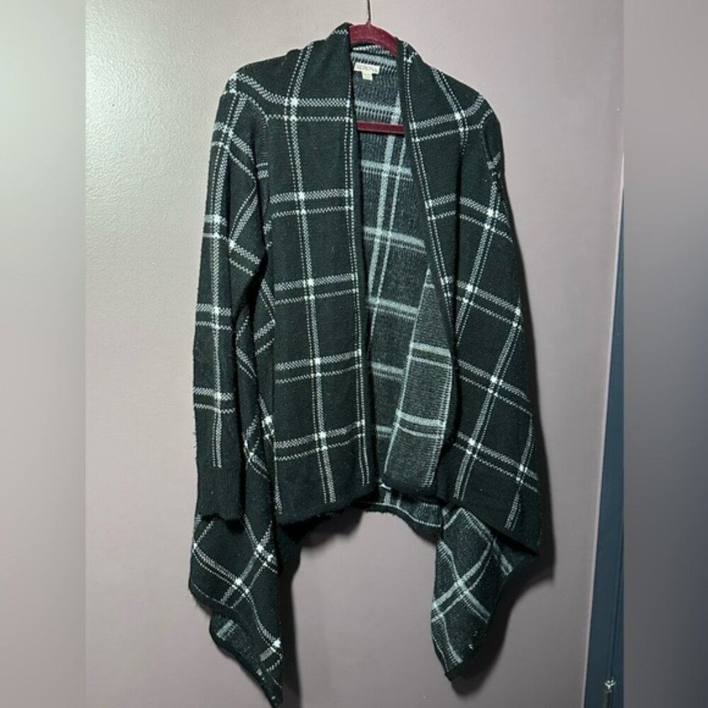 Merona Black and White Knit Cardigan